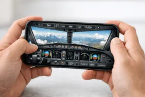 تجربة فريق Gamerllo في لعبة Airline Commander محاكي طائرات على الموبايل