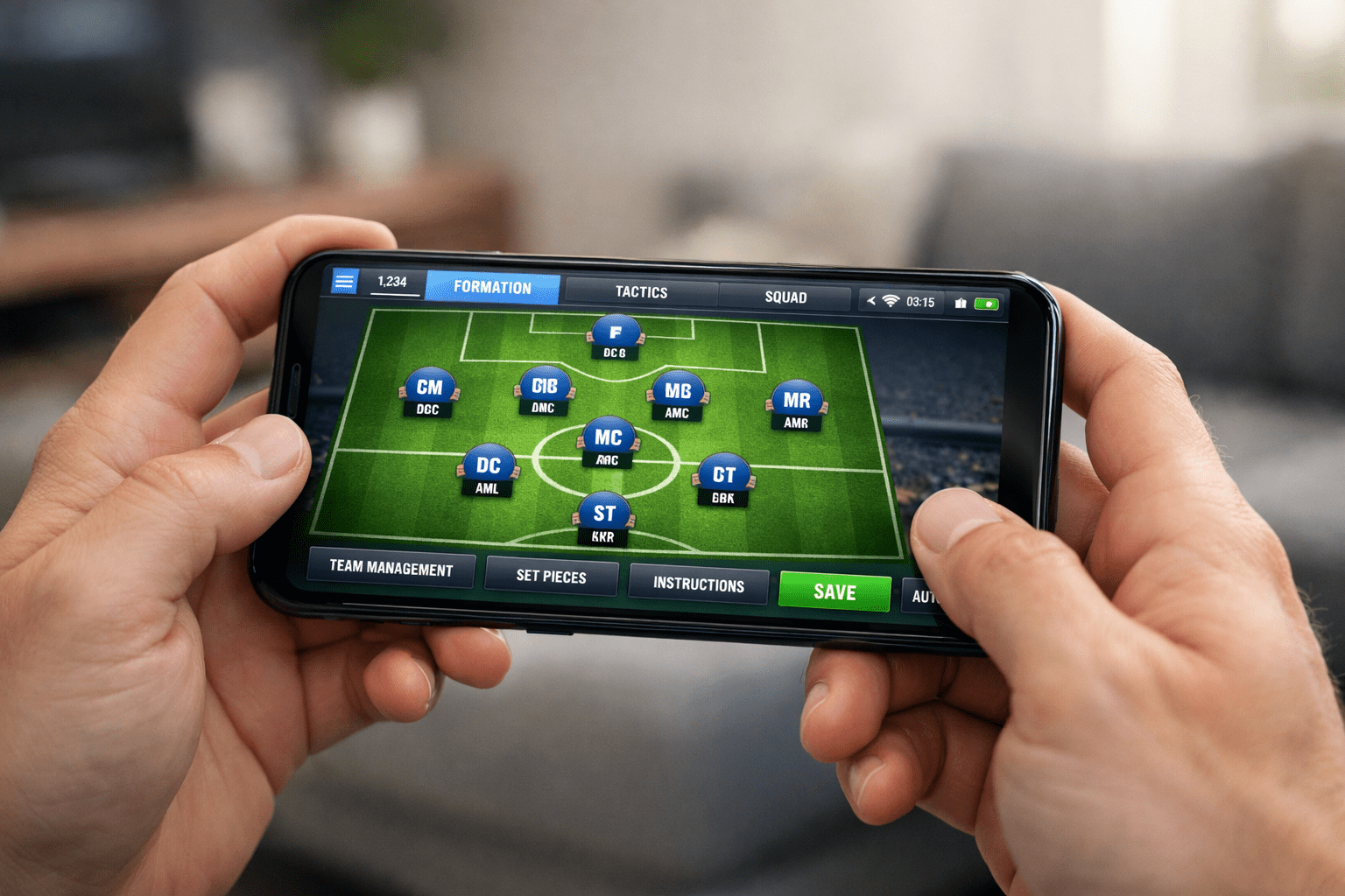 تجربة فريق Gamerllo في إدارة فريق كرة قدم بلعبة Top Eleven على الموبايل