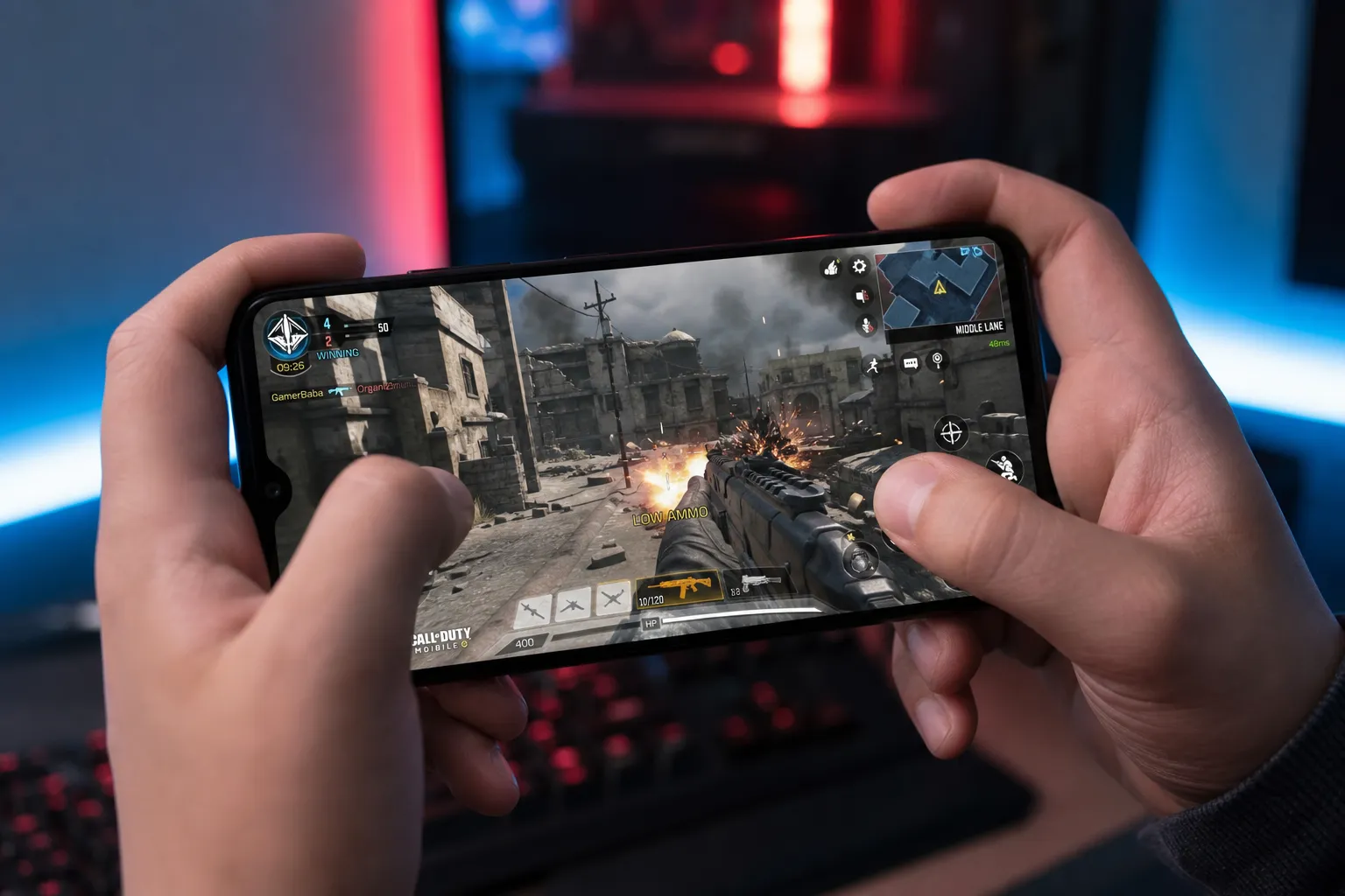 تجربة فريق Gamerllo في لعبة Call of Duty Mobile على الموبايل